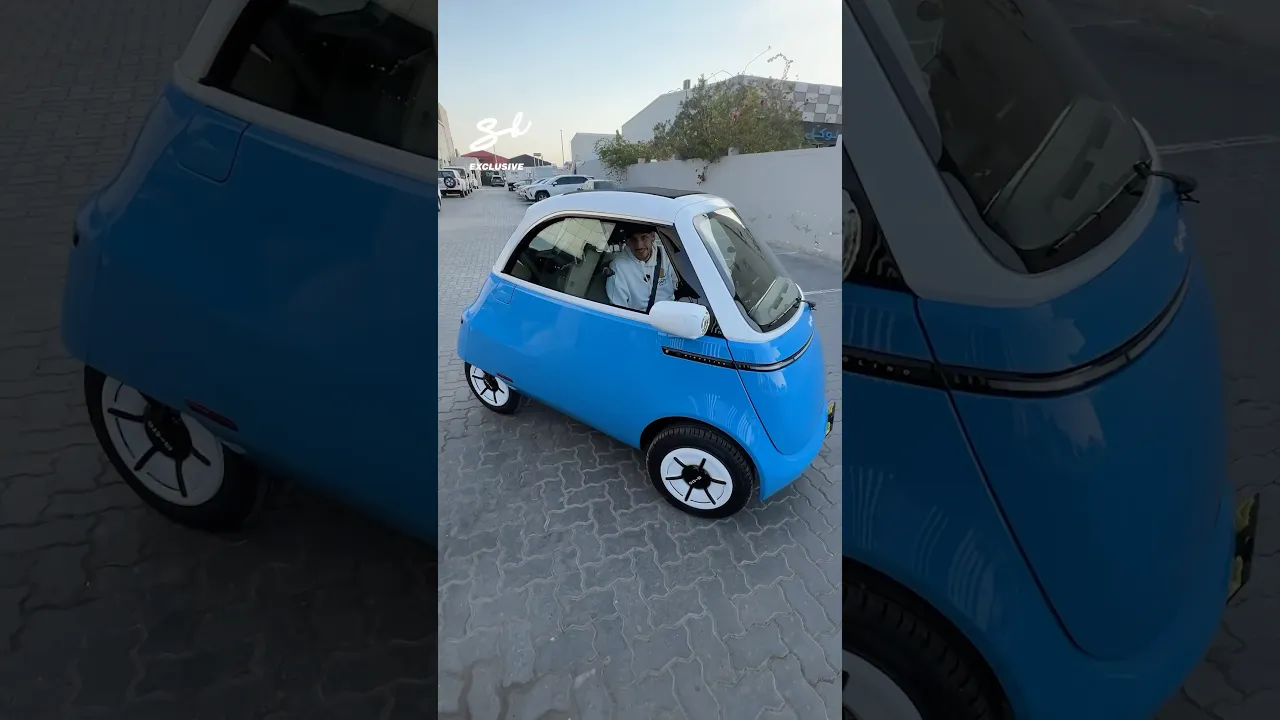 They say good things come in small packages 😅 #cars #vehicles #funny