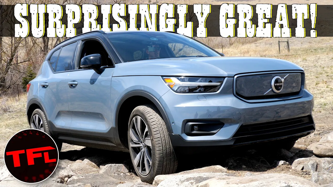 The 2022 Volvo XC40 RECHARGE Is a Shockingly Awesome EV Off-Roader Because....