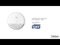 Tork SmartOne Mini Toilet Roll Dispenser - White video