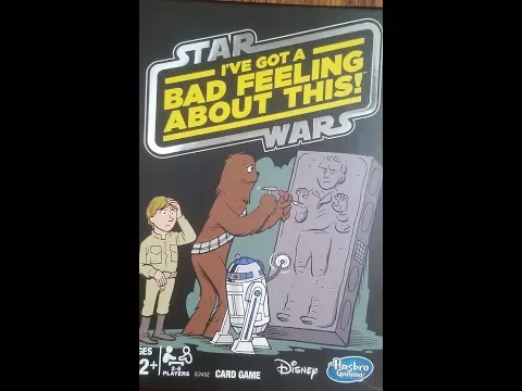 Star Wars: I've Got a Bad Feeling About This Card Game (2017, Hasbro) -- What's Inside