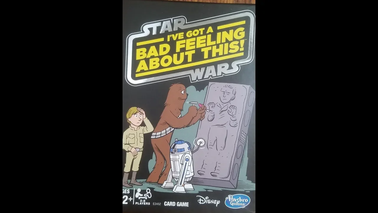 Star Wars: I've Got a Bad Feeling About This Card Game (2017, Hasbro) -- What's Inside
