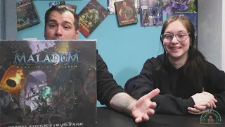 Unboxing Maladum Dungeons of Enveron By Battle Systems