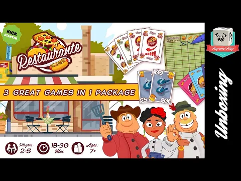 [ Unboxing] Restaurante - Alors, on ouvre la boite?