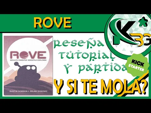 🤖EVOR/ROVE🤖 | 🔎 Reseña, Tutorial & Partida  | ✔ Y si te mola?