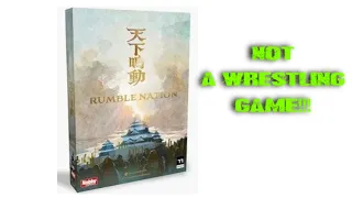 Unboxing: Rumble Nation!