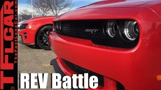 1287 HP REV Battle: Hellcat VS Chevy Camaro ZL1 - Ep.2