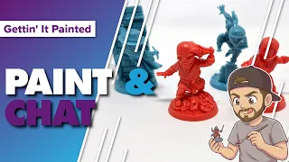 Marvel United Miniature Painting Live Stream and Chat