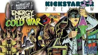 Cold War Expansion for The Manhattan Project: Energy Empire Preview by Man vs Meeple (Minion Games)