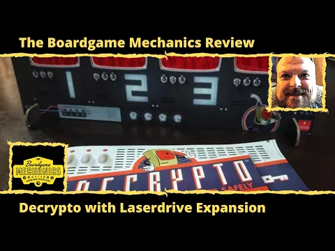 The Boardgame Mechanics Review Decrypto w/ Laserdrive Expansion