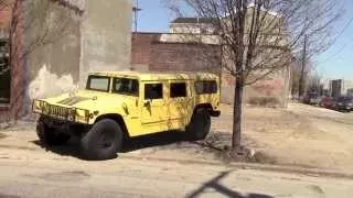 Driving a Huge Hummer in a Big City