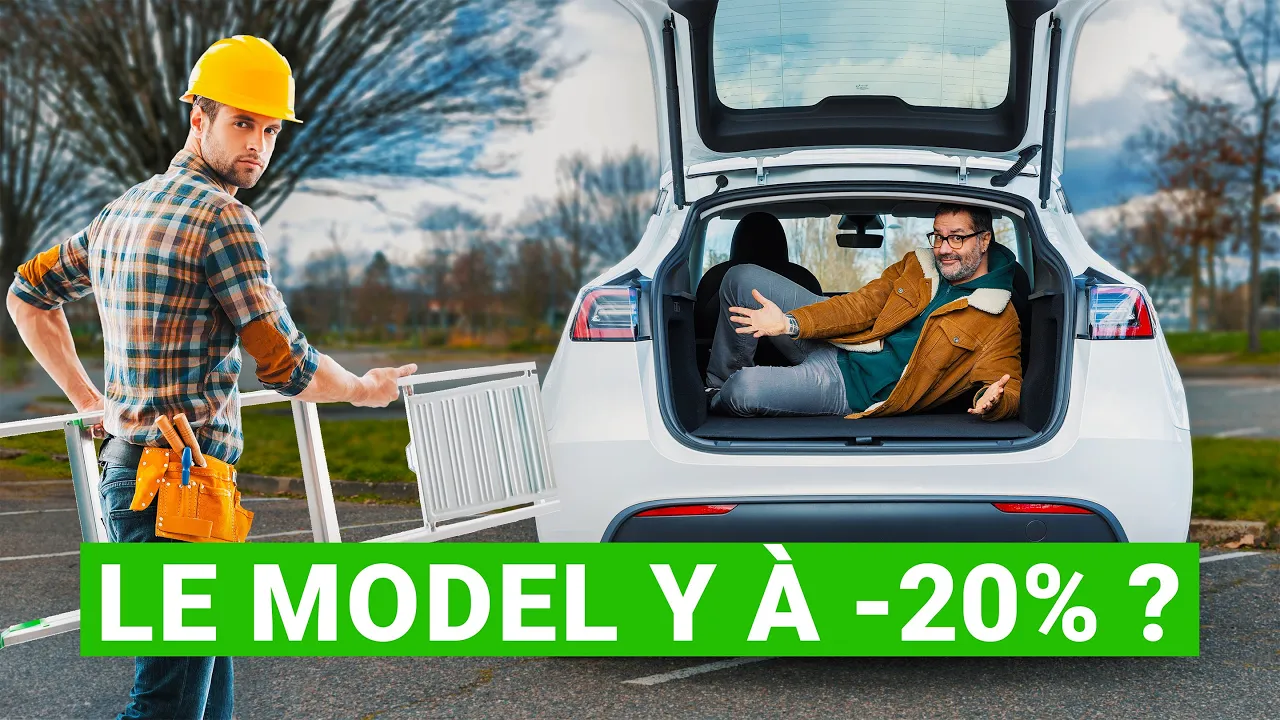 EXCLUSIF ! Le Tesla Model Y 2 places : le chaînon manquant de l'utilitaire électrique ?