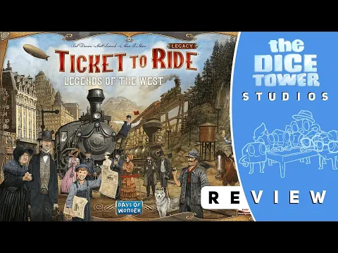 Ticket to Ride Legacy: Legends of the West Review: All Aboard the Legacy Liner