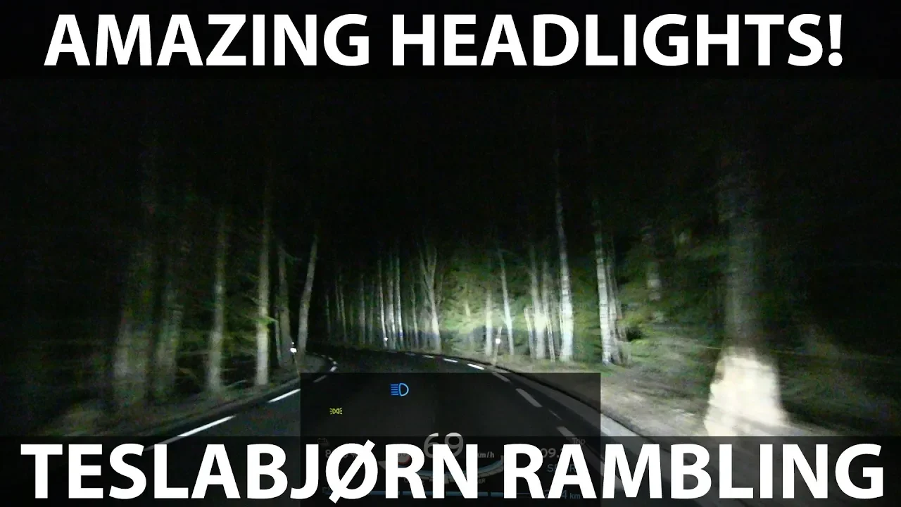 BMW i3 42 kWh (120 Ah) headlights test