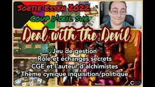 Essen 2022 : Deal with the Devil, c'est quoi ?