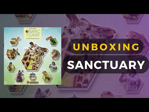 Sanctuary: An Ark Nova Game Board Game Unboxing | DaniCha