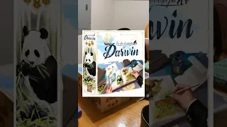 In the Footsteps of Darwin Review #boardgames #sorrywearefrench #tileplacement