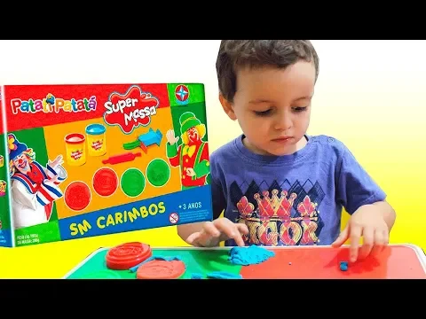 Brincando de Massinha do Patati Patata? ToysKids em Portugues