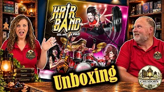 Hair Band Unboxing | What’s Inside This Rockin’ Board Game?