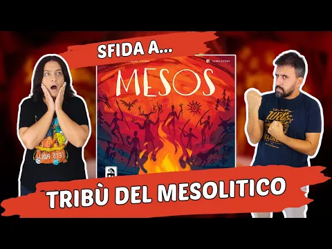 Mesos Partita Completa al Gioco da Tavolo che ci porta nel mesolitico tra sciamani e cacciatori