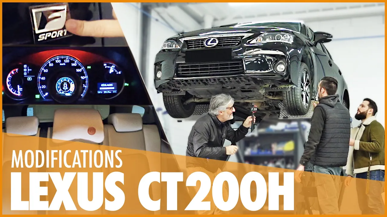 Les MODIFICATIONS de la Lexus CT200H 😲 + BONUS (Julien n'est pas serein...)