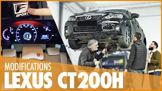 Les MODIFICATIONS de la Lexus CT200H 😲 + BONUS (Julien n'est pas serein...)