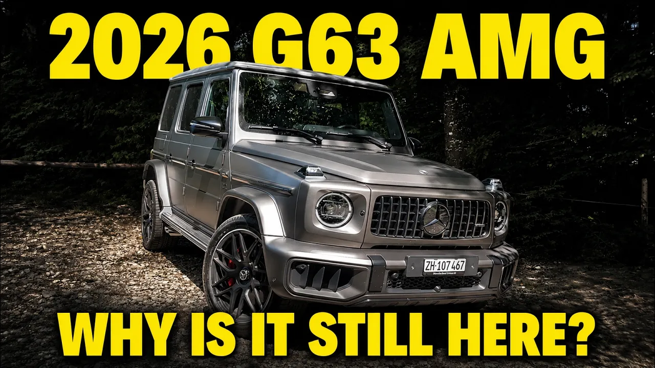 2026 Mercedes AMG G63 — The Car Mercedes Can't Afford to Kill
