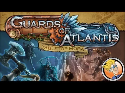 Guards of Atlantis: Tabletop MOBA — game preview at SPIEL '17