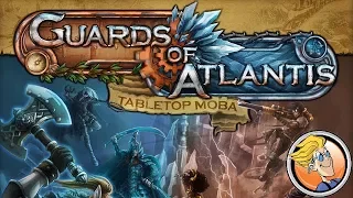Guards of Atlantis: Tabletop MOBA — game preview at SPIEL '17