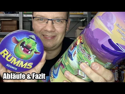 Rumms (Kosmos) - eines der besten Fun- und Schnippspiele für Familien - ab 7 Jahren