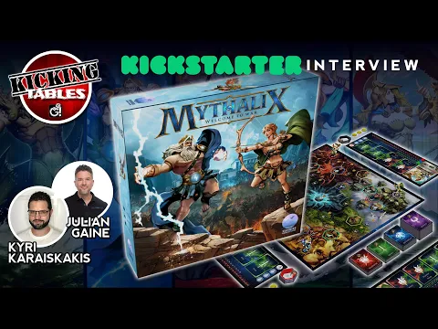 Wield the Power of the Gods! - Mythalix Board Game Interview with Creators Kyri and Julian