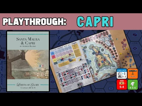 Capri Playthrough (from Santa Maura & Capri by Form Square Games)