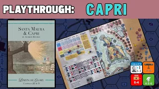 Capri Playthrough (from Santa Maura & Capri by Form Square Games)
