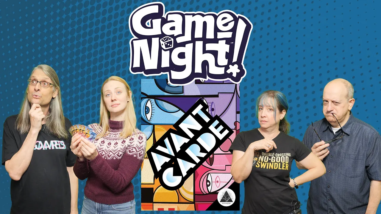 Avant Carde - GameNight! Se12 Ep37  - How to Play & Playthrough