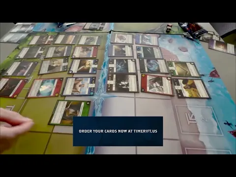 Time Rift Collectible Card Game | Opening Booster Packs at PAX East