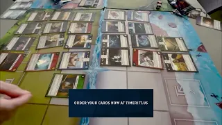 Time Rift Collectible Card Game | Opening Booster Packs at PAX East
