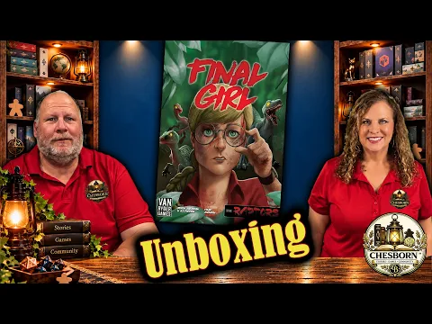 Final Girl: The Raptor Games Unboxing | Plus Iris & Jen Promo Cards!