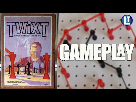 Twixt: A Fun And Addictive Board Game / Full Game Playthrough