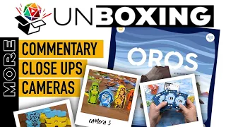 OROS Boardgame Unboxing with BONUS ADD ONS | 4 Cameras, Lots of Closeups!!!🎥🎥