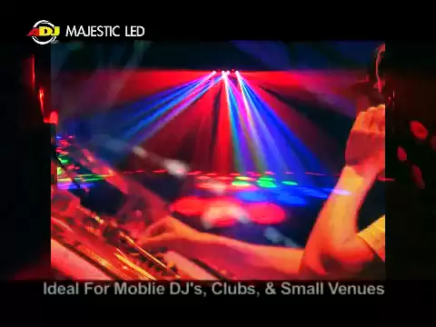 Product video thumbnail for American DJ Majestic LED DMX Moonflower Effect