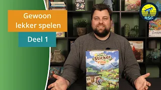 Gewoon lekker spelen - Cozy Sticker Ville - Deel 1