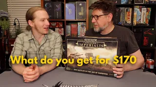 Legions Imperialis Comparison of Epic 40K 80s and 90s and Unboxing