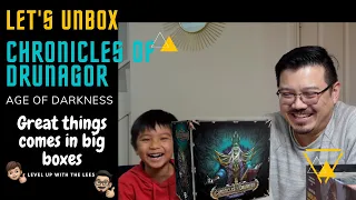 Unboxing Chronicles of Drunagor - Age of Darkness by Creative Game Studios from Kickstarter