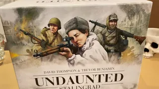 Unboxing Undaunted Stalingrad from Osprey Games