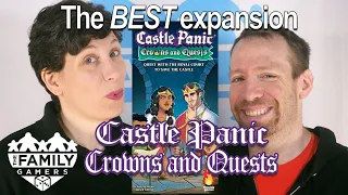 Crowns & Quests - the BEST expansion for Castle Panic