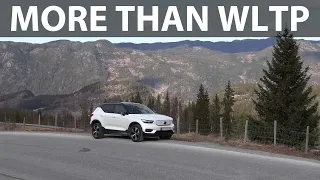 Volvo XC40 69 kWh FWD Sunday driving in Norway