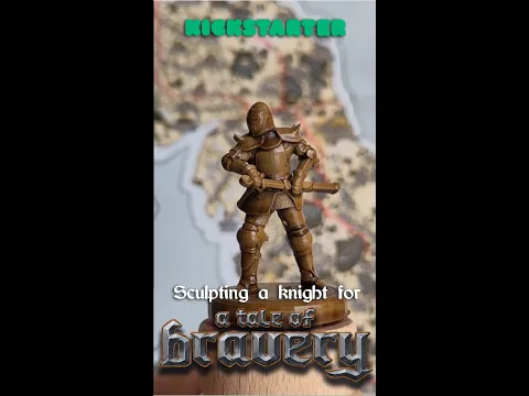 Sculpting a knight for A Tale of Bravery