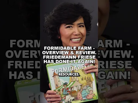Formidable Farm - Friedemann Friese Unique Card Shedding Board Game