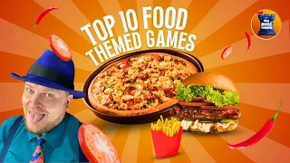Top 10 Food Games - with Tom Vasel