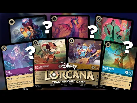 We "Analyze" the Cards from Disney Lorcana!
