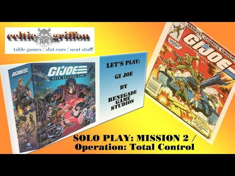 GI JOE Deck Building Game 2 / Mission 2: Operation Total Control